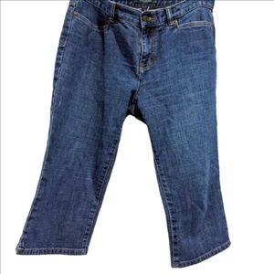 Lauren Jeans Co. Petite Denim Capris